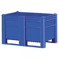 Пластиковый контейнер (box pallet) 1200х800х740 сплошной