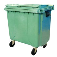 Пластиковый мусорный контейнер 770 л