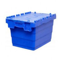 Ящик пластиковый с крышкой для хранения 400х300х250